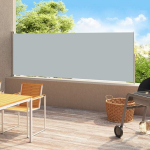 vidaXL lahtit&otilde;mmatav terrassi k&uuml;lgsein, 200 x 500 cm, hall