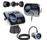 Auto FM modulaator, MP3, 2 USB