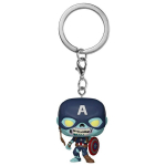 Funko POP! Keychain: Marvel: What If Zombie Captain America