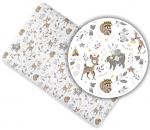 Voodilina kummiga puuvill My Baby,160x80