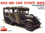 Liimitav mudel MiniArt GAZ-05-193 Staff Bus 1/35