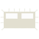 3070421 vidaXL Gazebo Windows 4x2 m kreem k&uuml;lgsein (315310)