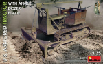 Liimitav mudel MiniArt 35291 U.S. Armored Tractor w/Angle Dozer Blade 1/35