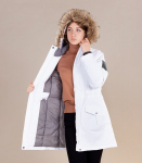 Huppa Naiste talveparka MONA 2, white