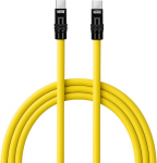 Newell Usb-c &ndash; Usb-c kaabel, 100w, 2m, kollane-must
