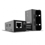 USB pikenduskaabel - LINDY USB 2.0 Cat.6 pikendaja, toidetud Cat.5e/6 kaabliga, 50 m, must