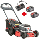 Al-Ko Akutoiteline muruniiduk 51.6 Li SP Comfort 114174, 2x8 Ah, 51 cm, 25-75 mm, 60 l, 800 m2, 4-in-1, kokkupandav k&auml;epide
