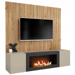 TV-kapp Xari L2-K, pruun/hall