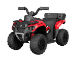 1-kohaline elektriline laste ATV Master Red