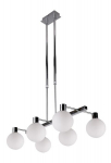 Candellux rippvalgusti Maldus 36-01481, kroom/valge