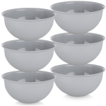 Kausid plastmassist hallid Orion Sandy 13cm 500 ml 6 tk.