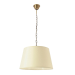 Candellux Pyros ripplamp, patina viimistlusega, kreemikas vari, E27