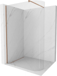 Mexen Kioto-R kaarjas Walk-in du&scaron;inurk 160 x 200 cm, l&auml;bipaistev 8 mm, harjatud vask - 800-160-101-65-06