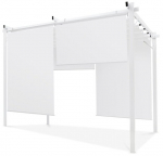 Paviljon Pergola Sprint Plus, 290x395x228 cm, valge