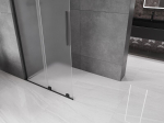 Mexen Velar L l&uuml;kandussisein Walk-in 90 x 200 cm, h&auml;rmatis 8 mm, must - 871-090-003-33-70
