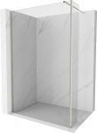 Mexen Kioto du&scaron;isein Walk-in 140 x 40 cm, l&auml;bipaistev, harjatud nikkel - 800-140-212-97-00-040