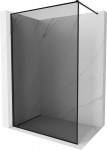 Mexen Kioto-XF Walk-in du&scaron;isein raami ja, 150 x 202 cm, grafiit 10 mm, must - 800-150-104-70-40-X