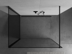 Mexen Kioto du&scaron;isein Walk-in 140 x 80 cm, must raam, must - 800-140-212-70-70-080