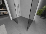 Mexen Kioto du&scaron;isein Walk-in 80 x 70 cm, l&auml;bipaistev, kroom - 800-080-202-01-00-070