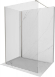 Mexen Kioto du&scaron;isein Walk-in 140 x 100 cm, l&auml;bipaistev, harjatud nikkel - 800-140-212-97-00-100