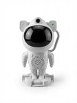 iLike Astronaut Smart LED Lamp with Bluetooth Speaker, RGB Night Light, Remote Control, 360&deg; Rotating Head White