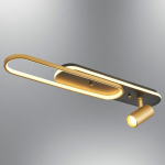 Opviq seinalamp 701CHD1560, must/kuldne
