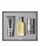 Hugo Boss Boss Bottled meeste komplekt: tualettvesi, 100 ml + pulkdeodorant, 75 ml + du&scaron;igeel, 100 ml