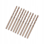 Puurid metallile 3 mm Hss-co M35 koobaltiga, 10 tk.