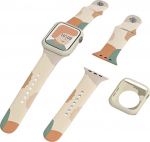 Moro rihm Apple Watch Ultra / 9 / 8 / 7 / 6 / SE / 5 / 4 / 3 / 2 (49 mm / 45 mm / 44 mm / 42 mm) Silikoonist rihm kellapaela 5