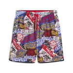 PUMA meeste vabaaja l&uuml;hikesed p&uuml;ksid PUMA HooperHotline AOP 7 Shorts For All Time Red - 63283701, punane