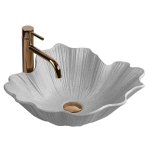 Tasapinnapealne Valamu Rea Flower Grey Hall, 47,5X40X17Cm