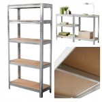 Metallist hoiuriiul 5 riiulit 180x90x40 cm, 175 kg/riiul