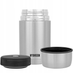 N'oveen 800ml toidutermos, roostevaba teras, h&otilde;be