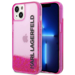 Karl Lagerfeld KLHCP14MLCKVF iPhone 14 Plus 6,7 roosa/pink Liquid Glitter Elong kaanega