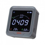 CO2 monitor VEVOR PTH-9CW QC seinale kinnitatav temperatuuri ja niiskuseanduriga