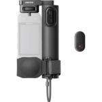 Selfie pulk (Selfie stick) Selfie k&auml;epide - INSTA360 - 2-in-1 kokkupandav - Must - 58,5 cm - 182 g