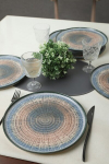 Hermia Concept taldrikute komplekt 275KRM2478, sinine/roosa, 6-osaline