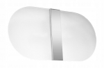 Sollux Lighting seinavalgusti Salia, valge/h&otilde;bedane