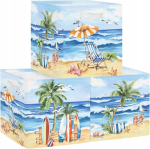 3x Kokkupandavad hoiukastid lastele, 30x30x30 cm
