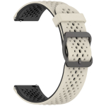 22 mm silikoonrihm, valge/must, Redmi Watch 5 jaoks