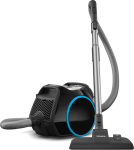 Tolmuimeja Miele Boost CX1 BluePulse kotita tolmuimeja, obsidiaanmust, kompaktne, Vortex-tehnoloogiaga