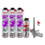 INSOLA &bdquo;Thermo Spray 3D 3+1+1&ldquo; pihustatava soojusisolatsiooni komplekt