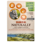 IAM Naturally konservtoit eakatele kassidele lambalihaga kastmes, 85 g