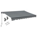 Kokkupandav varikatus 400x300 cm hall