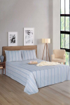 Voodipesukomplekt Soft Line, 220x240 cm, 3-osaline, sinine