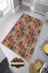 Asir vaip Hmnt592, 50x80 cm, erinevates v&auml;rvitoonides