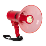 MEG050 megafon 50W LED-valgusega