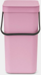 Brabantia pr&uuml;gikast SortUP, 12 l, roosa