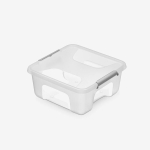 Kaanega hoiukast Prime Store, 39x39x17 cm, 17 l, l&auml;bipaistev