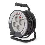 Pikendusjuhe alusega Entac 10m 4 pistikupesaga 2300W IP20